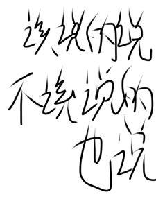 该说的说不该说的不说的诗